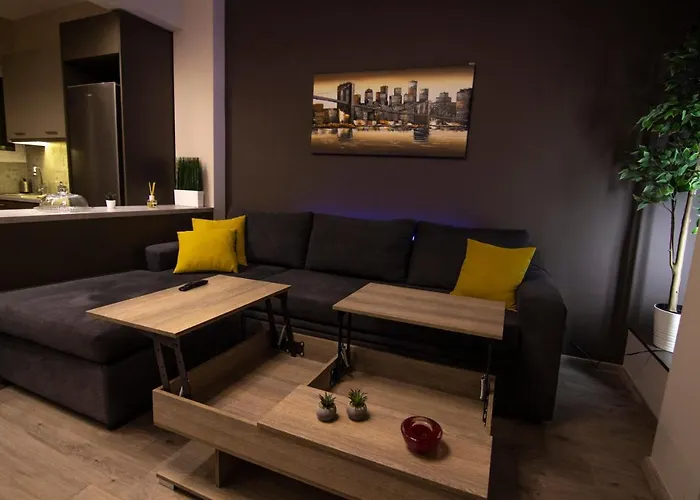 Luxury Apartment 10' From The Center!